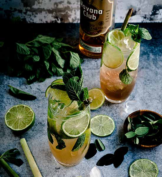 Mojito-Variations of the drink