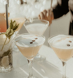 Bryllup med lækre cocktails